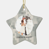 ACUの写真のオーナメント セラミックオーナメント (左)