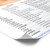 Acupressure Facial Points ポスター (角)