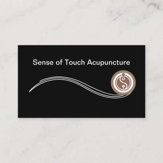 Acupuncture Alternative Chinese Medicine 名刺 (正面)