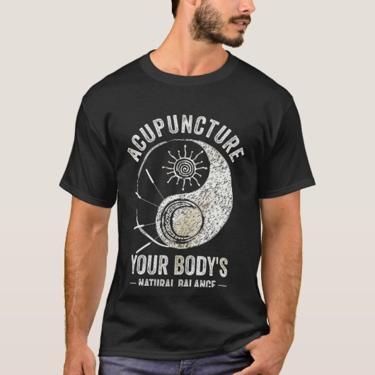 Acupuncture Body s Natural Balance Acupuncturist N Tシャツ (正面)