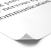 Acupuncture clinic Wall Art wall chart ポスター (角)