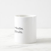 Acupuncture Mug Tiny Needles Big Results  モーフィングマグカップ (中央)