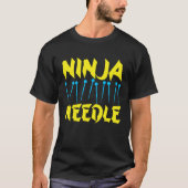 Acupuncture Ninja Needle Acupuncturist Acupuncture Tシャツ (正面)
