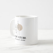 Acupuncture Therapy Mug Restore Renew Revive  コーヒーマグカップ (正面左)