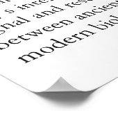 Acupuncture Wall Chart Acupuncturist wall chart ポスター (角)