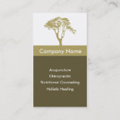 Acupuncturistの名刺 名刺 (裏面)