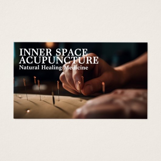 Acupuncturist Working on Client (正面)