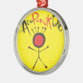 Acupunktureのオーナメント メタルオーナメント (左)