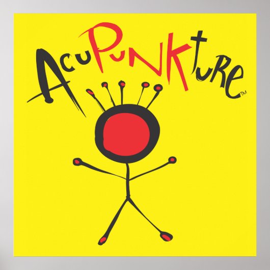 Acupunktureポスター ポスター (正面)