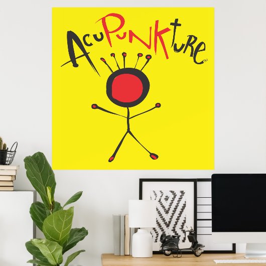 Acupunktureポスター ポスター (ホームオフィス)