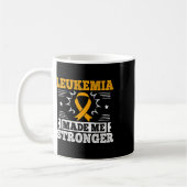 Acute Leukemia Gift For Leukaemia Patients  コーヒーマグカップ (左)