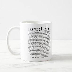 Acyrologiaのマグ コーヒーマグカップ