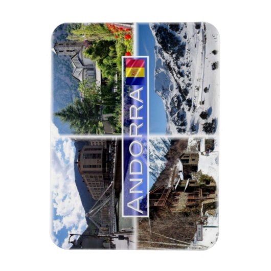 ADアンドラ山脈 –  マグネット (縦)