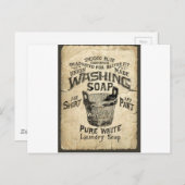 Ad洗浄石鹸 ポストカード (正面/裏面)