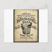 Ad洗浄石鹸 ポストカード (正面)