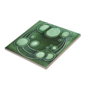 AD025アールデコの再生のセラミックタイル タイル (側面)