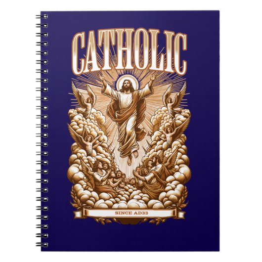 AD33以来のローマカトリック教伝統的会 ノートブック (正面)