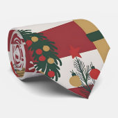 AD 004 – クリスマスデジタルパターン ネクタイ (ロール)