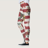 AD 004 – クリスマスデジタルパターン レギンス (左)