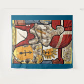 AD 1600スイス兵プリント タペストリー (正面(横))