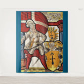 AD 1600スイス兵プリント タペストリー (正面)