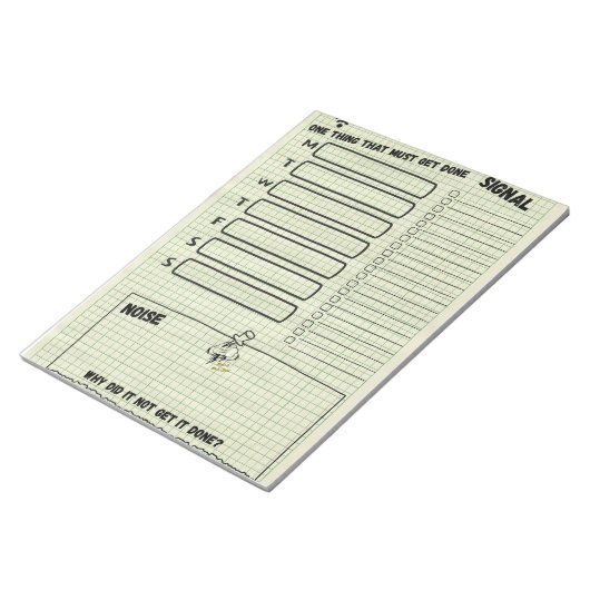 ad and Boo-jee Gothic Planner Sticker ノートパッド (アングル)