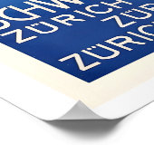 Ad Astra Aero Traffic Zurich Lausanne Geneve ポスター (角)