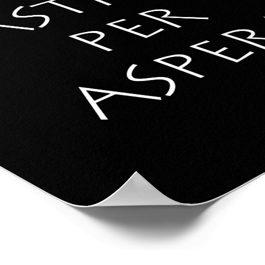 Ad astra per aspera ポスター (角)