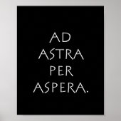 Ad astra per aspera ポスター (正面)