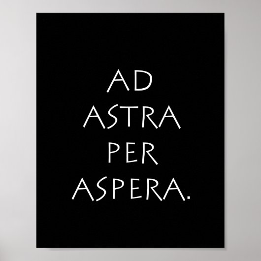 Ad astra per aspera ポスター (正面)