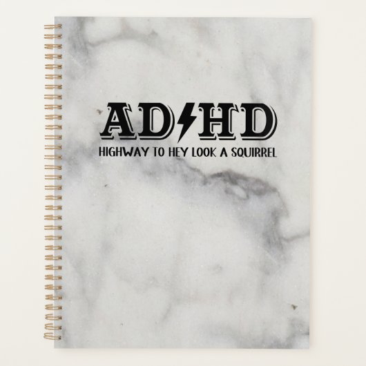 AD/HDハイウェイから…リスのプランナーを見る プランナー手帳 (正面)