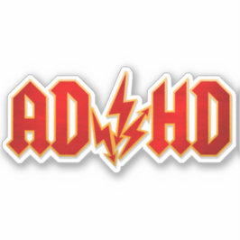 「AD/HD」ロック シール