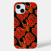 「AD/HD」ロック Case-Mate iPhoneケース (裏面)