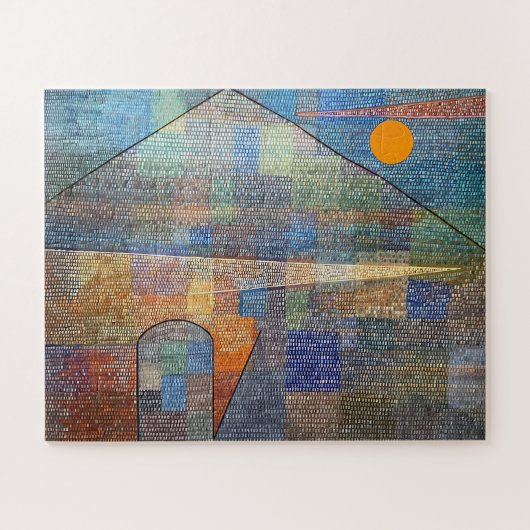 Ad Parnassum by Paul Klee, Data Art ジグソーパズル (横)