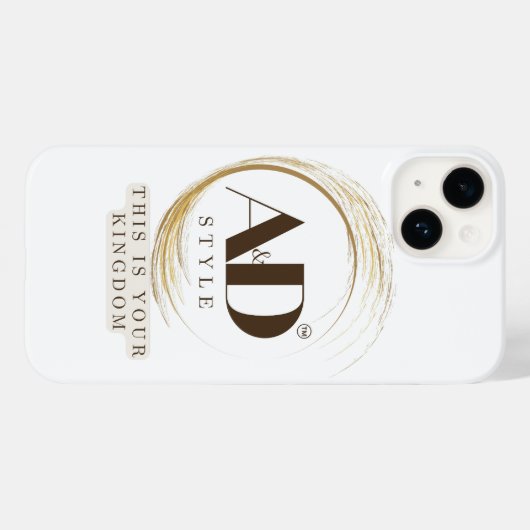 "AD Style – This Is Your Kingdom" Premium Design Case-Mate iPhoneケース (裏面 (横))