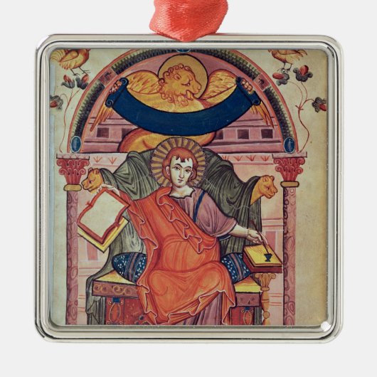 Adaの原稿からのCod.22セントマーク、 メタルオーナメント (正面)