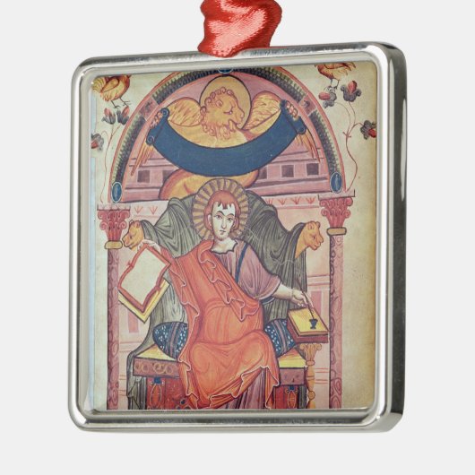 Adaの原稿からのCod.22セントマーク、 メタルオーナメント (左)