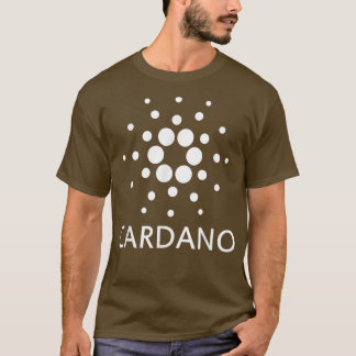 ADAカルダノ暗号通貨暗号 Tシャツ