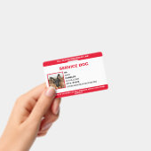 Adaカーパーソナライズされたドサービスの犬の写真ID バッジ (手持ち)