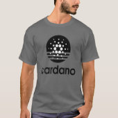 ADAコインのトークンCARDANO暗号通貨の所有者 Tシャツ (正面)