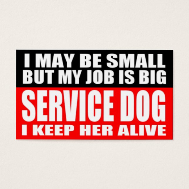 ADAサービスドッグ情報カード (正面)