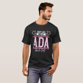 Ada クールにいこうぜ Adaに任せておけ Tシャツ (正面フル)