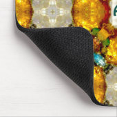 ADA ~ Golden Gems Pattern ~ Personalized ~ マウスパッド (コーナー)