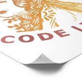 Ada Lovelace Dawn Gradient Code Like Ada  ポスター (角)