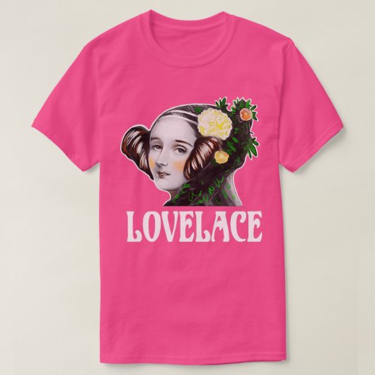 Ada Lovelace Mathematician  Tシャツ (デザイン正面)