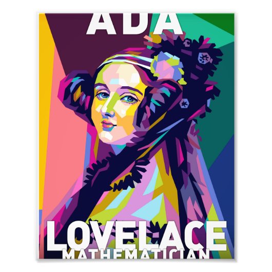 Ada Lovelace POPART フォトプリント (正面)