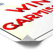 ADACドイツのオートレース~ヴィンテージ自動車Ad ポスター (角)