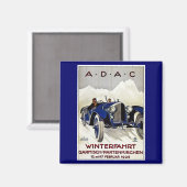 ADACヴィンテージ自動車広告1925 マグネット (正面/裏面)