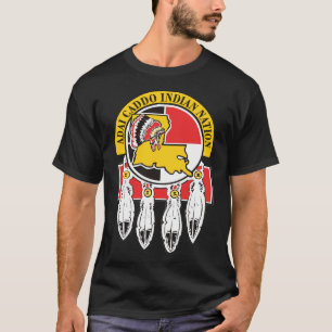 Adai Caddoのインドの国家のネイティブアメリカンのTシャツ Tシャツ