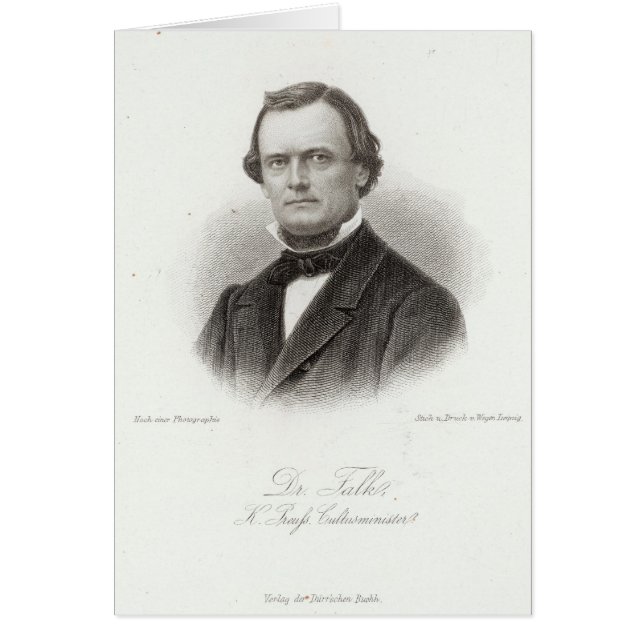 Adalbert Falk先生 (正面)